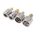 thumbnail image 3 of Adaptador Sma A N N Macho/Hembra A Sma Hembra/Macho Conector Adaptador Coaxial Rf 4 Uds Monstrate EL007468-00, 3 of 5