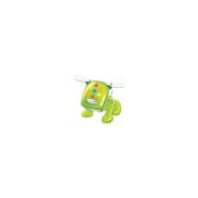 hasbro i-dog robotic music loving canine - lime