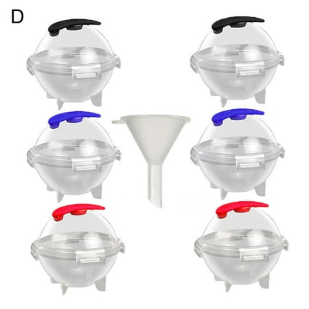 

AYYUFE Ice Cube Tray 1 Set PS Ice Ball Mold Easy to Demold Transparent Smooth Surface Ice Cube Mold Kitchen Tool