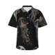 thumbnail image 1 of Balery Jellyfish Camisas hawaianas de manga corta para hombre, camisas playeras de corte holgado, camisas de vacaciones con botones,XX-Large, 1 of 7