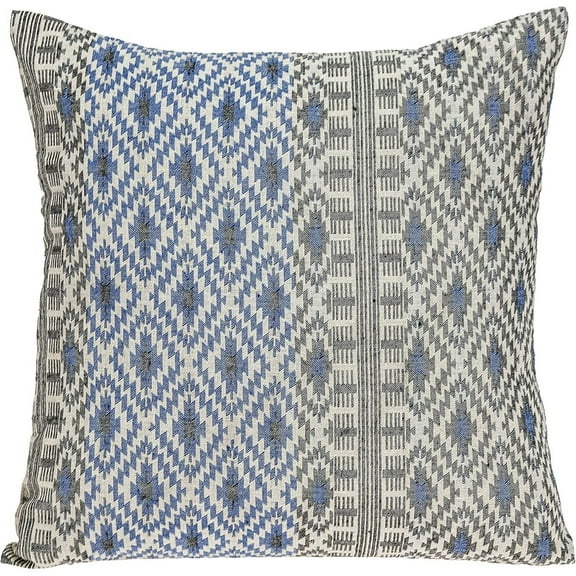 Beige Throw Pillow - Transitional Design Accent Cushion Cover