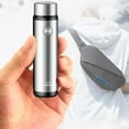 thumbnail image 4 of Mini afeitadora eléctrica para hombres jinwen con indicador LED carga con cable USB Plata, 4 of 7