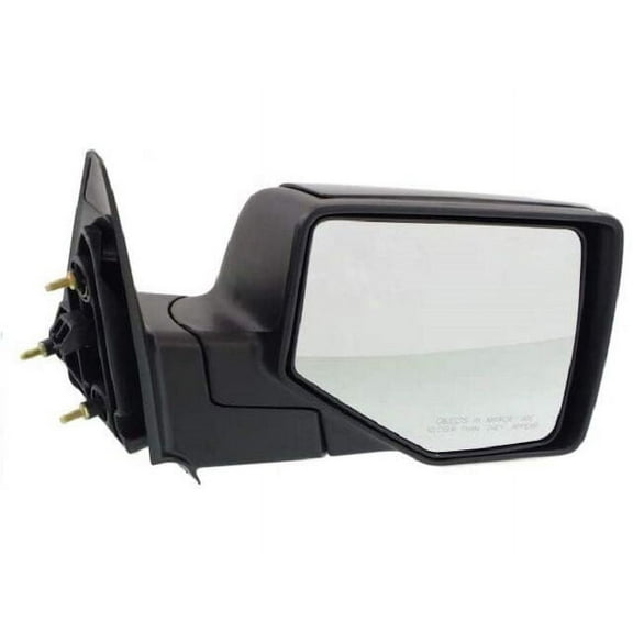 Right Passenger Side Manual Mirror - Textured Black - Compatible with 2006 - 2011 Ford Ranger 2007 2008 2009 2010