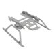 thumbnail image 4 of Tren de aterrizaje plegable Jadeshay para drones ABS color Gris, 4 of 8