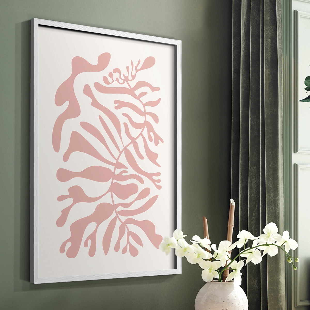Matisse LVII Framed Print - Solid Wood