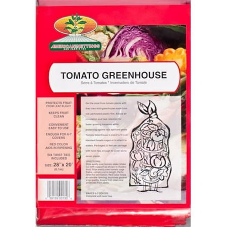 American Nettings & Fabric 112613062 TG130 28 in. x 20 ft. Tomato Green House