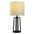 thumbnail image 3 of Better Homes & Gardens Modern Matte Black Table Lamp with Classic Drum Shade, 3 of 12