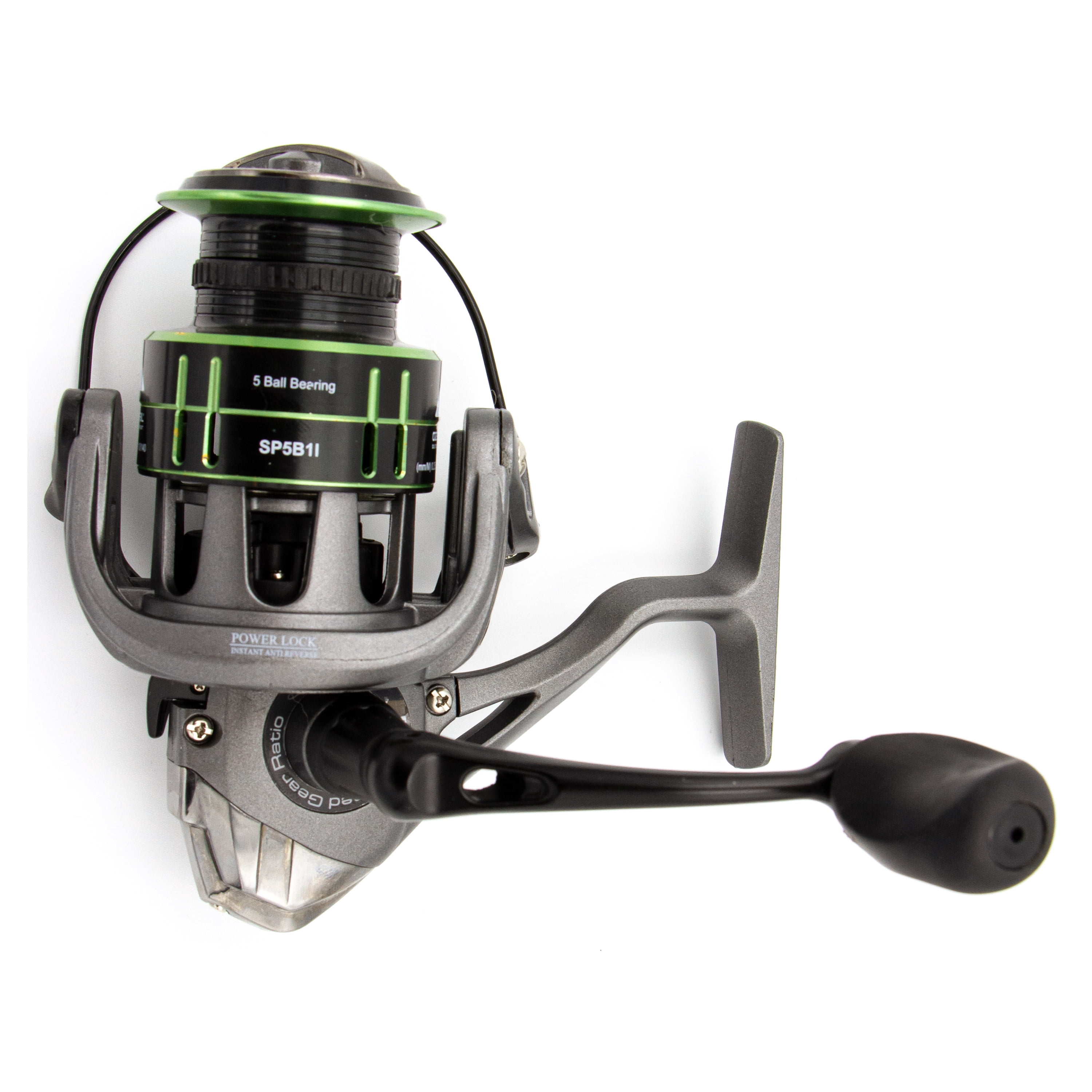  Fishing Spinning Reel, 10+1 Stainless Steel Ball Bearings 5.1:  1 High Speed ​​Gear Ratio Metal Frame and Rotor for Experienced and  Beginners (Size : 1000) : Sports & Outdoors