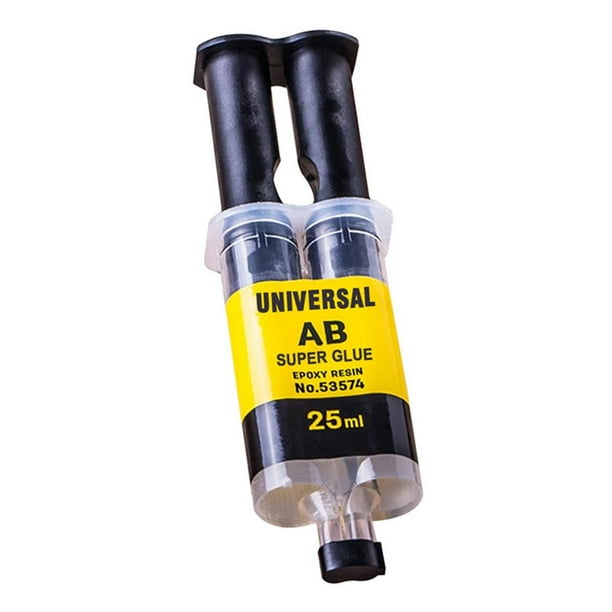 Universal AB Super Glue Resina epoxi Pegamento líquido Adhesivo Reparación Pegamento (25ml)