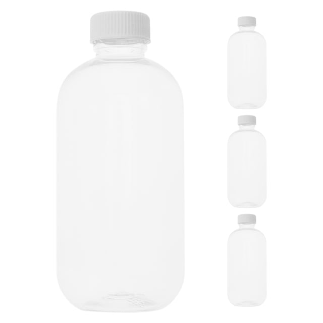 KAKOWELY bead subpackage bottle 4pcs Portable Bead Storage Bottles Bead Storage Holder Empty Beads Storage Bottles Beads Packing Bottle Beads Storage Bottle Plastic Bottle