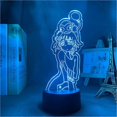 thumbnail image 5 of Lámpara USB 3D acrílica Yashi Anime Soul Eater Maka Albarn luz de noche LED para mesa de habitación, 5 of 5