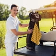 thumbnail image 6 of Easygdp Cute Dog Golf Towel 24x16in for Men and Women with Carabiner Clip for Easy Attachment, 6 of 8