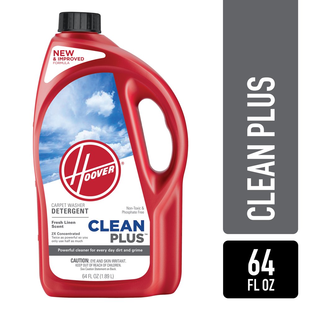 Hoover CleanPlus 2X Concentrated Carpet Cleaner Solution and Deodorizer