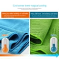 thumbnail image 3 of Eigraketly Toalla de hielo refrescante para viajes, transpirable, para golpes de calor, toallas de secado rápido, para entrenamiento deportivo, Uniforme atlético TIPO6, 3 of 6