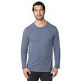 thumbnail image 1 of T-Shirt à Manches Longues pour Hommes - Marine Chiné - m, 1 of 3