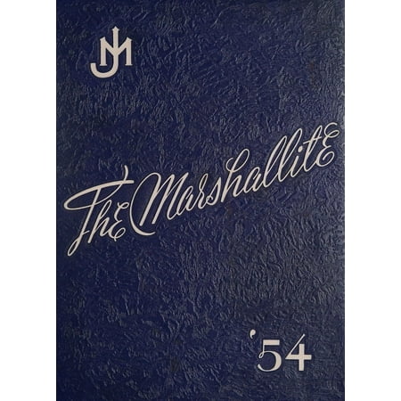 (Custom Reprint) Yearbook: 1954 John Marshall High School - Marshallite Yearbook (Richmond VA)
