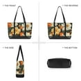 thumbnail image 6 of FORMRS Canvas Laptop Tote Bag for Women with 15.6" Computer Compartments Shoulder Handbag, Bright Floral, 6 of 7