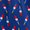 Dessert Pop Sodalite Blue 25, variant on Birdie Bound Men's and Big & Tall Men's Cocktails Print America 250 Polo Golf Shirt, Sizes XS-4XLT
