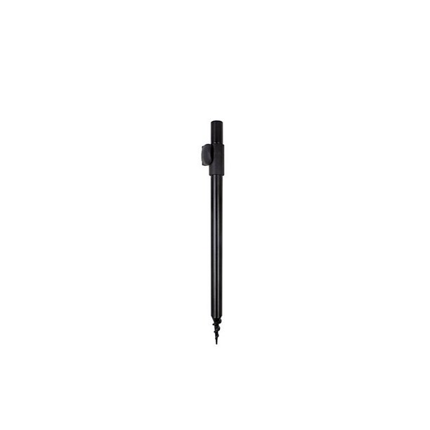 Palo de banco de aluminio para pesca de carpa para Buzz Bar Bite Alarm Rod Rest (30-50cm)