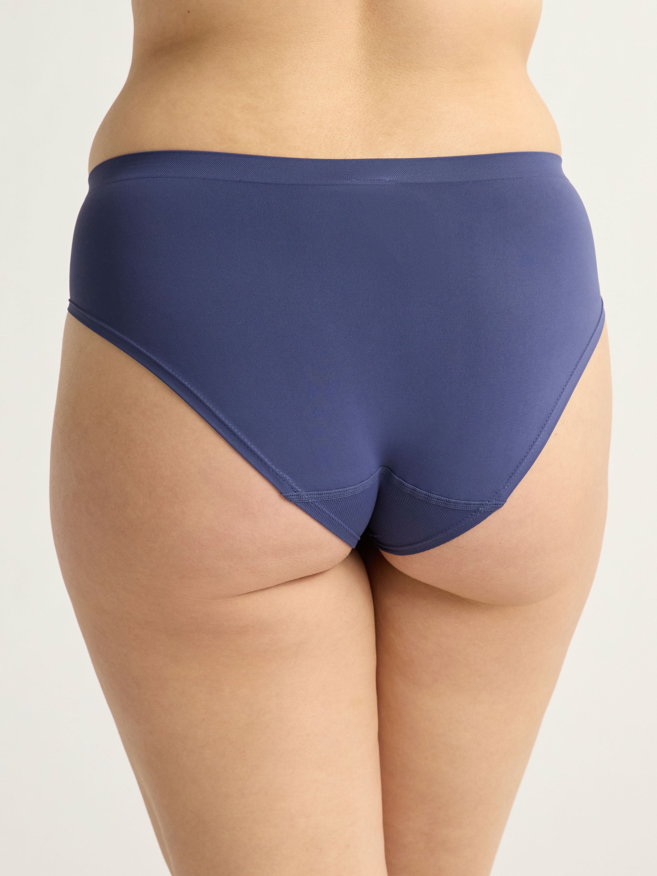 Joyspun Women's Seamless Hipster Panties, 3-Pack, Sizes XS-3XL