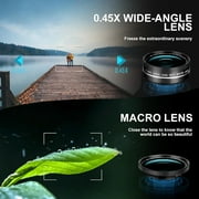NBD S100 4K Digital Camera, 48MP Sensor, 4K 60FPS Video, Flip 3-Inch Screen, Microphone, Tripod Grip, Wide-Angle and Macro Lens, Black
