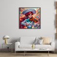 thumbnail image 3 of Hilo Algodón Ecológico Bordado Vestido Con 11CT Punto Cruz Violinista 50x50cm, 3 of 9