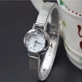 thumbnail image 4 of Vintage Womens Watches, Silver Dial, Precision Quartz Movement, PU Leather Band, Hypoallergenic Back, Perfect for Business Casual, Valentine Gift for Her, 4 of 4