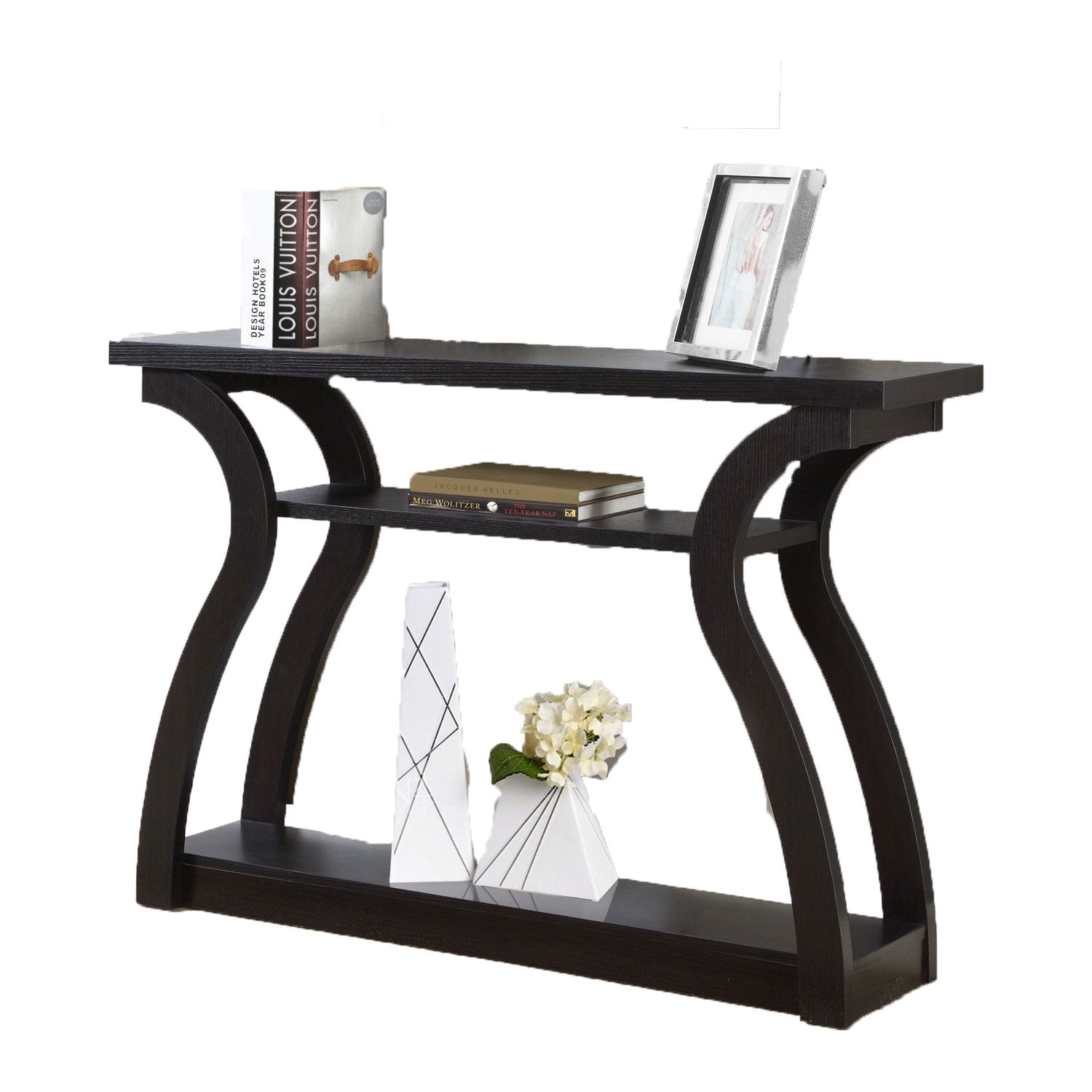 Monarch Specialties Accent Table, Console, Entryway, Narrow, Sofa, Bedroom, Brown Laminate