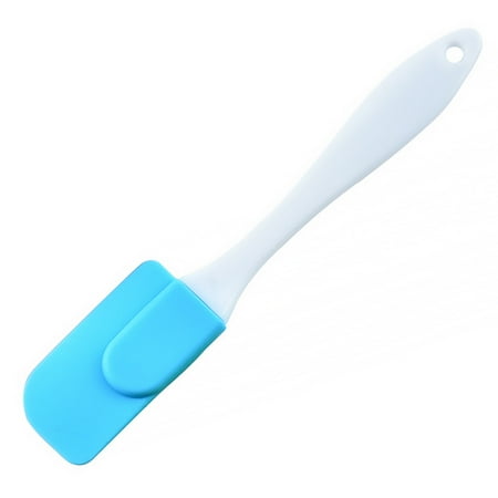 

GeweYeeli Silicone Spatula Non-stick Cake Cream Baking Scraper Heat-Resistant Cooking Kitchen Utensil Blue