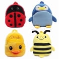 thumbnail image 2 of Mochila de felpa HUOGUO, minimochila escolar infantil con dibujos animados, 2 of 5