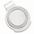 thumbnail image 3 of 925 Sterling Silver Rhodium-plated Money Clip, 3 of 5