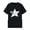 A-Black514, variant on Women's Softball Slogan Printed T-Shirt Crewneck Short-Sleeve Game Day Casual Tees