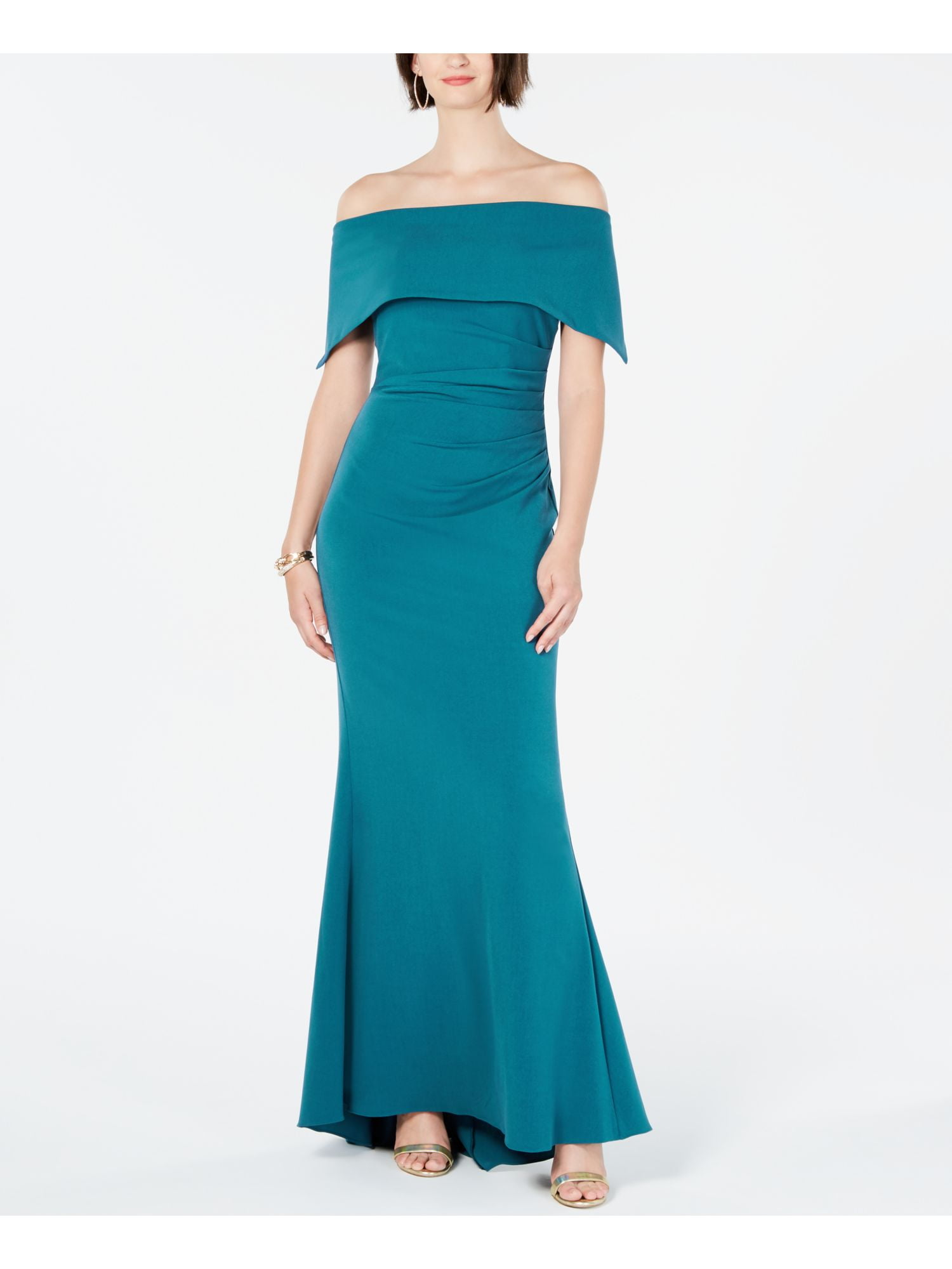 vince camuto off the shoulder formal dresses & gowns