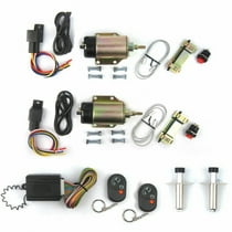 65 Lb Shaved Handle Door Popper Kit W 8 Function Remote Control