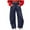 Navy, variant on Womens Wide Leg Sweatpants with Pockets Fashion Drawstring Barrel Pants for Fall Spring Winter Casual Sports (XL, Navy)