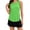 *03Green, variant on Women Workout Tank Tops 2026 Summer Ruffle Sleeveless Racerback Crewneck Casual Loose Running Gym Athletic Yoga Tee Shirts Purple Pink 2XL