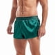 thumbnail image 2 of Satin Underwear Boxers Men's Sexy Boxer Briefs Smooth Silk Pajamas Shorts Loose Split Man Lounge Boxershorts Home Sleep Bottoms, 2 of 5