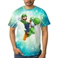 thumbnail image 4 of Game Luigi's Mansion Unisex Short-sleeve Shirt For Men Women Novelty 3D Print T-Shirt Soft Comfortable Tee Shirts, 4 of 7
