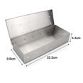 thumbnail image 5 of Smoker Box For Grill Bbq Wood Chip Large Capacity Thick Stainless Steel, 5 of 5