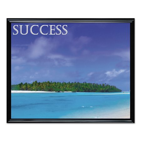 Advantus "Success" Framed Motivational Print, 30 x 24, 2/Pack