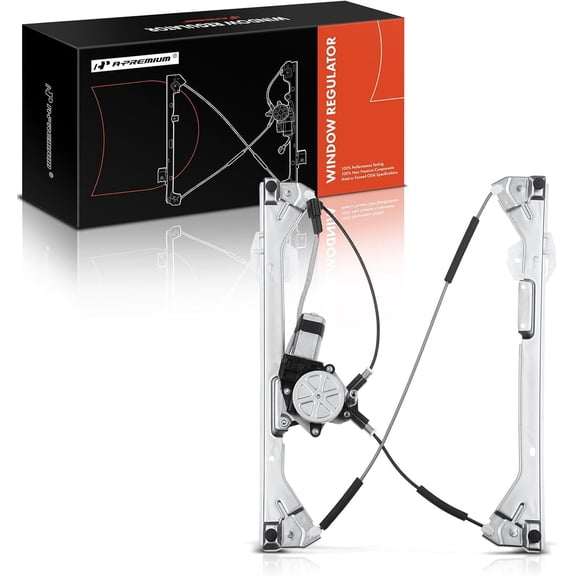 A-Premium Power Window Regulator with Motor Compatible with Buick LaCrosse 2005-2009 Allure 2008-2009 Sedan Only Front Driver Side