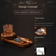 thumbnail image 4 of Juego de Ceniceros de Madera: Bandeja para Copas de Vino y Cenicero de Madera, Cenicero Extraíble para Exteriores, Regalo Ideal para las Fiestas, 4 of 5