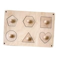 thumbnail image 4 of Milaget Busy Board DIY Accessories Material Early Educational Teaching Props Basic Skill Geometry Shape, 4 of 9