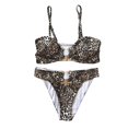 thumbnail image 2 of Traje de bikini de mujer Baoblaze Conjunto de Traje de baño de dos piezas con correa de espagueti, 2 of 6
