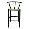 thumbnail image 1 of MOE'S Home Tabouret de Bar VENTANA Noir et Naturel, 1 of 5