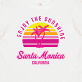 thumbnail image 4 of Inktastic Summer Enjoy the Sunshine Santa Monica California in Pink Boys or Girls Baby T-Shirt, 4 of 5