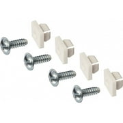 KarParts360 License Plate Fasteners | Steel | Natural | Zinc-Plated | 1/4 By 3/4 Inches Size