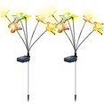 thumbnail image 3 of MesaSe 2Pcs Butterfly Solar Swaying Lights IP65 Waterproof LED Solar Butterfly Light Auto On/Off Solar Powered Garden Stake Lights Colorful Decorative Solar Lights for Garden Yard Patio P, 3 of 11