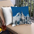 thumbnail image 1 of Ahgly Company Sites Alps Coussin Décoratif d'Extérieur, 18 Po X 18 Po, 1 of 6