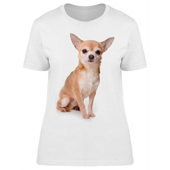 Chihuahua In A Serious Pose T-Shirt Women -Image by Shutterstock, Female XX-Large